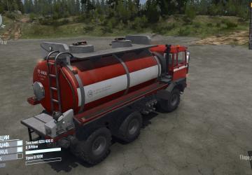 Мод Переработанная дефолтная цистерна версия 1.0 для Spintires: MudRunner (v25.02.21)
