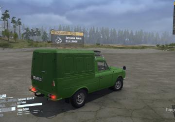 Мод Переработка для пака Москвич 408-412 версия 1.0 для Spintires: MudRunner (v25.02.21)