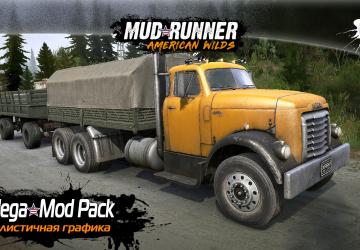Мод Реалистичная графика Adega Mod Pack версия 2.8 для Spintires: MudRunner (v14.08.19)