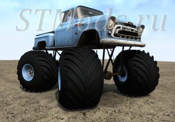 Мод Red vs Blue Monster Trucks версия 1.0 для Spintires: MudRunner (v22)