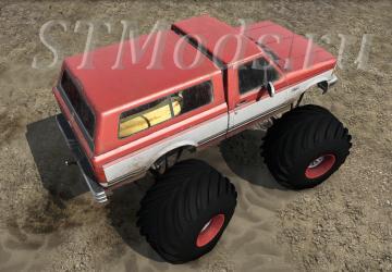 Мод Red vs Blue Monster Trucks версия 1.0 для Spintires: MudRunner (v22)