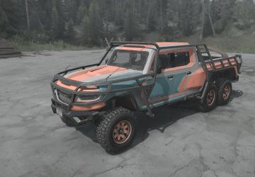 Мод Rezvani Hercules 6x6 версия 1.0 для Spintires: MudRunner (v25.02.21)