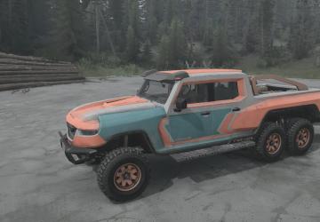 Мод Rezvani Hercules 6x6 версия 1.0 для Spintires: MudRunner (v25.02.21)