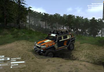 Мод Rezvani Tank версия 1.0 для Spintires: MudRunner (v25.02.21)