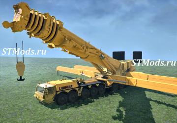 Мод Самоходный кран Liebherr LTM11200-9 версия 1.0 для Spintires: MudRunner (v14.08.19)