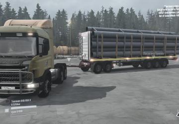 Мод Scania R 730 Шведка версия 1 для Spintires: MudRunner (v10.06.19)