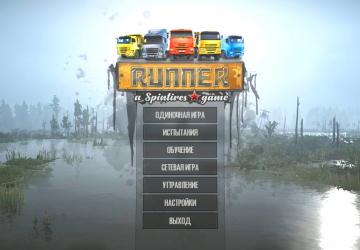 Мод Шапка меню «КамАЗ» версия 1.0 для Spintires: MudRunner (v18/05/21)