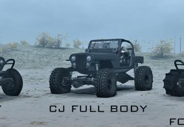 Мод Spun Jeep CJ Full Body Pack для Spintires: MudRunner (v25.02.21)