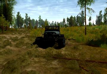 Мод Spun Jeep CJ Full Body Pack для Spintires: MudRunner (v25.02.21)