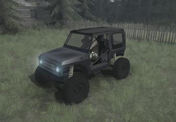 Мод Suzuki Samurai Crawler версия 04.06.18 для Spintires: MudRunner (v18/05/21)