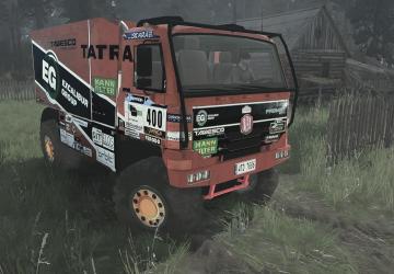 Мод Tatra 815 4x4 Dakar версия 10.04.18 для Spintires: MudRunner (v18/03/06)