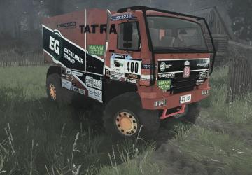 Мод Tatra 815 4x4 Dakar версия 10.04.18 для Spintires: MudRunner (v18/03/06)