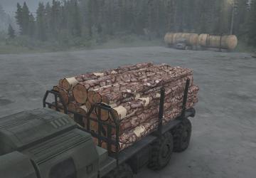 Мод Текстура брёвен «Сосна» версия 1.0 для Spintires: MudRunner (v18.10.18)