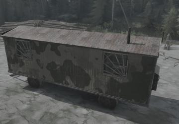 Мод Текстура гаражного фургона «Камуфляж» версия 1.0 для Spintires: MudRunner (v14.08.19)