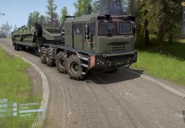 Мод Текстура «Хаки» для M3KT-741351 версия 1.0 для Spintires: MudRunner (v25.02.21)