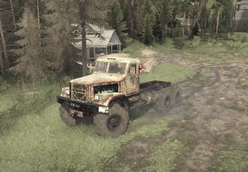 Мод Текстура Краз-255 «Ржавая смерть» версия 1.0 для Spintires: MudRunner (v18/03/06)