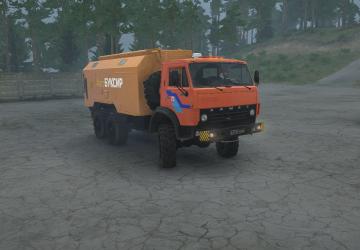Мод Текстура кунга «Техпомощь 1» версия 1.0 для Spintires: MudRunner (v10.06.19)