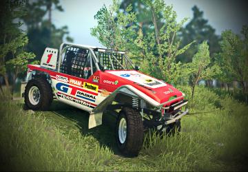 Мод Toyota FJ40 «Serigala Militia» версия 12.02.18 для Spintires: MudRunner (v18/03/06)