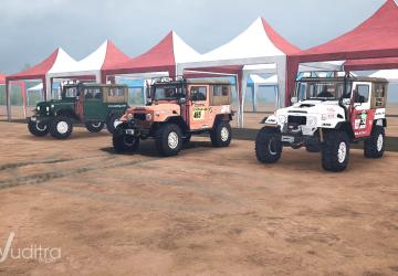 Мод Toyota FJ40 Soft Top «Serigala Militia» версия 1.02 для Spintires: MudRunner (v29.01.18)