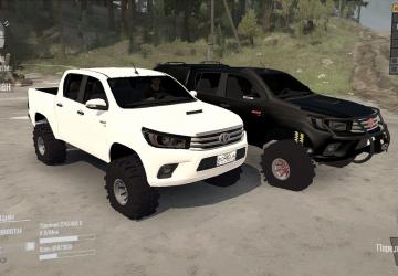 Мод Toyota Hilux 2016 версия 2 для Spintires: MudRunner (v11.12.17)
