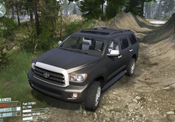 Мод Toyota Sequoia версия 1 для Spintires: MudRunner (v25.02.21)