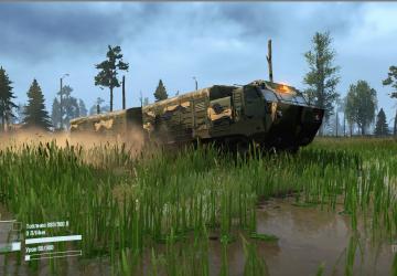 Мод Транспортер ДТ-8П - Переделка версия final для Spintires: MudRunner (v10.06.19)