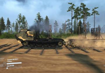 Мод Транспортер ДТ-8П - Переделка версия final для Spintires: MudRunner (v10.06.19)