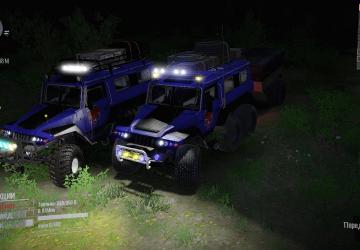 Мод Trekol 6x6 версия 1.3 для Spintires: MudRunner (v10.06.19)