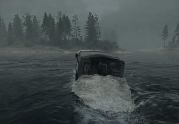 Мод УАЗ-3303 Offroad/Boat версия 2.0 для Spintires: MudRunner (v10.06.19)