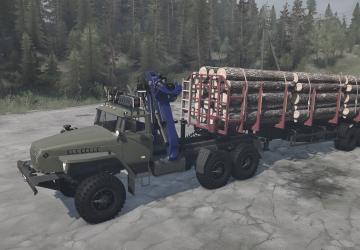 Мод Урал-4320 версия 12.07.22 для Spintires: MudRunner (v25.02.21)