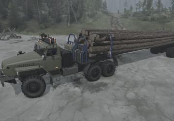 Мод Урал-4320 версия 16.08.22 для Spintires: MudRunner (v25.02.21)