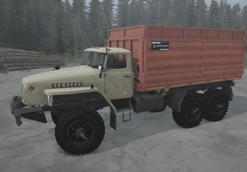 Мод Урал-4320 версия 16.08.22 для Spintires: MudRunner (v25.02.21)