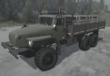 Мод Урал-4320 версия 23.02.22 для Spintires: MudRunner (v25.02.21)