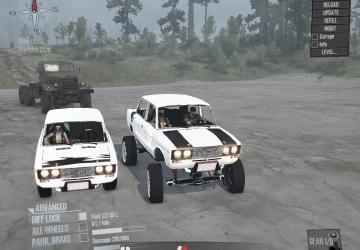 Мод Ваз-2106 «Турбо Таз на пневме» версия 19.07.16 для Spintires: MudRunner (v25.02.21)