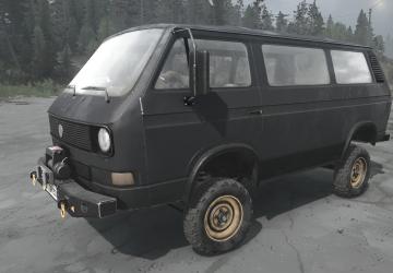 Мод Volkswagen Transporter T3 версия 03.04.21 для Spintires: MudRunner (v10.12.20)