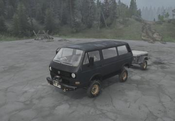 Мод Volkswagen Transporter T3 версия 03.04.21 для Spintires: MudRunner (v10.12.20)