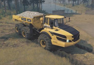 Мод Volvo A40g версия 1.1 для Spintires: MudRunner (v18/05/21)