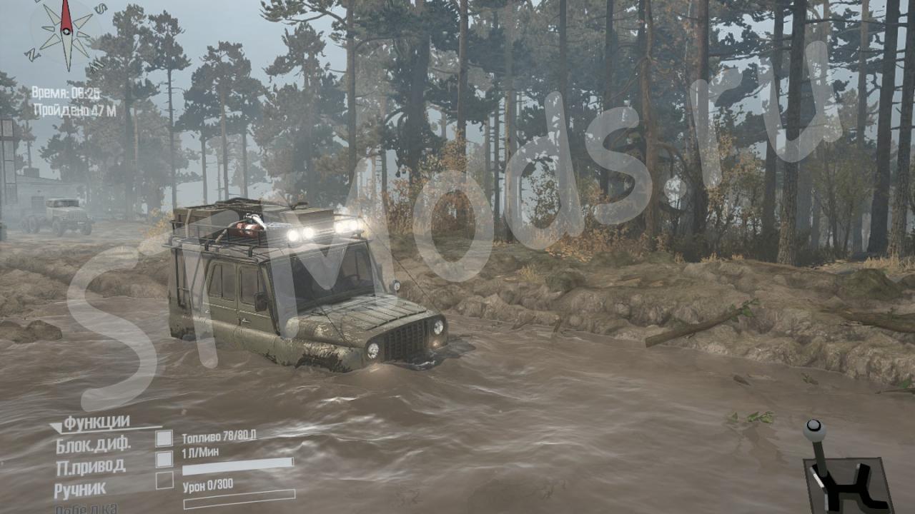 Скачать мод Вязкость грязи как в SpinTires 03.03.16 версия 1.0 для  Spintires: MudRunner (v26.10.17)