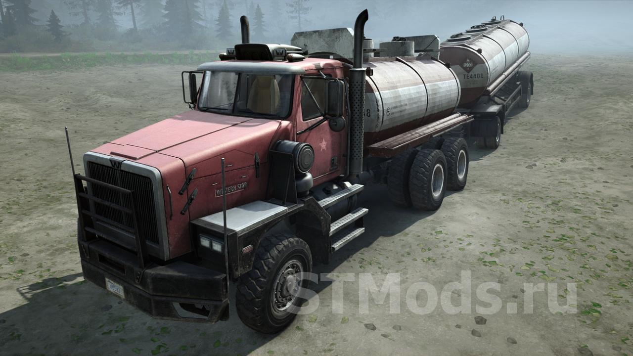 Скачать мод Western Star 6900 XD версия 09.11.18 для Spintires: MudRunner  (v18.10.18)