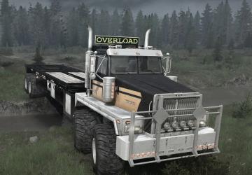 Мод Western Star 6900xd Twin Steer версия 1.1 для Spintires: MudRunner (v25.02.21)