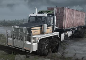 Мод Western Star 6900xd Twin Steer версия 1.1 для Spintires: MudRunner (v25.02.21)