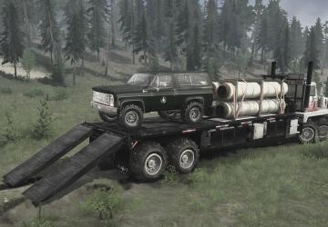 Мод Western Star 6900xd Twin Steer версия 1.1 для Spintires: MudRunner (v25.02.21)