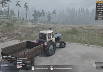 Мод ЮМЗ-6А версия 1 для Spintires: MudRunner (v10.06.19)