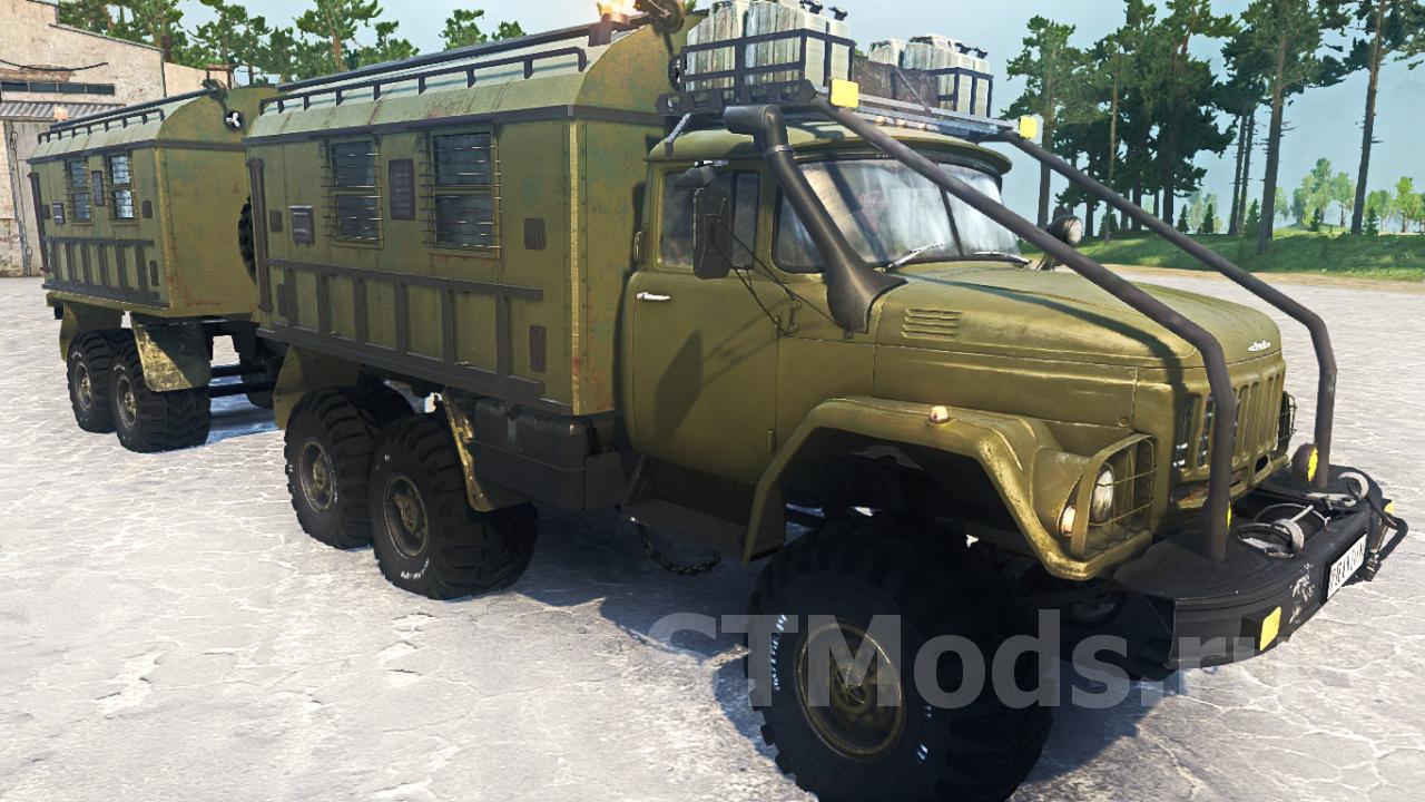 Скачать мод Зил-131 «Phantom» версия 21.05.18 для Spintires: MudRunner  (v18/03/06)