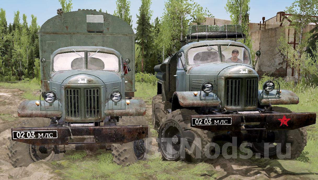 Скачать мод ZIL 157 ЗАХАРЫЧ версия 15.12.2020 для Spintires: MudRunner  (v07.08.19)