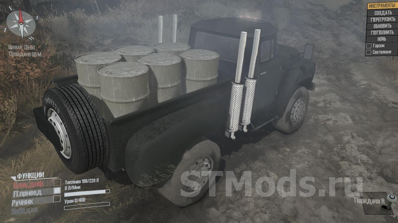 Скачать мод ЗИЛ Пикап версия 26.06.18 для Spintires: MudRunner (v18/05/21)