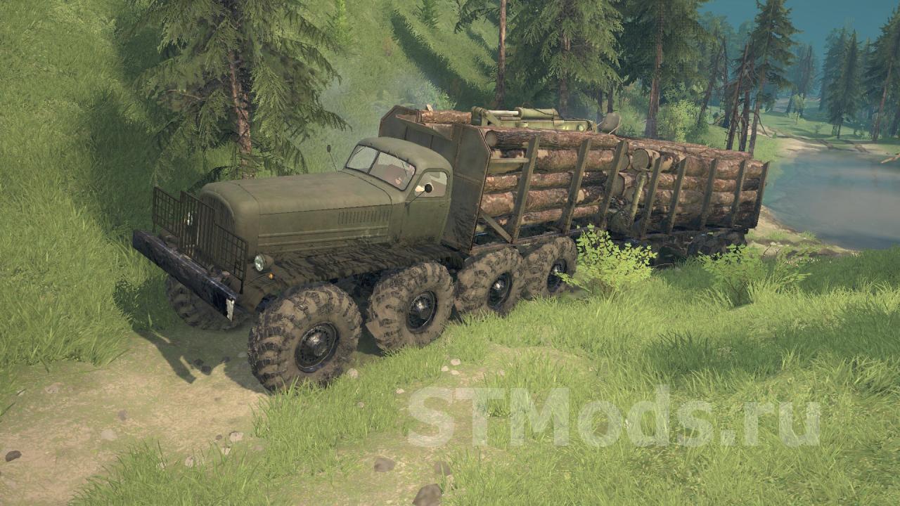 Скачать мод ЗиС 151 и ЗиС Э134 версия 2.3 для Spintires: MudRunner  (v18/05/21)